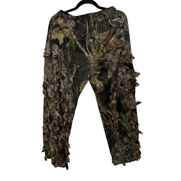 Scent Blocker Pants Camo 3D Real Leaf Mossy Oak Scentek Medium Outdoor Hunting - Picture 2 of 11